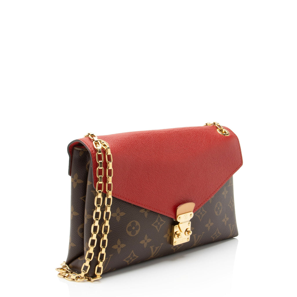 Louis Vuitton Monogram Canvas Pallas Chain Shoulder Bag