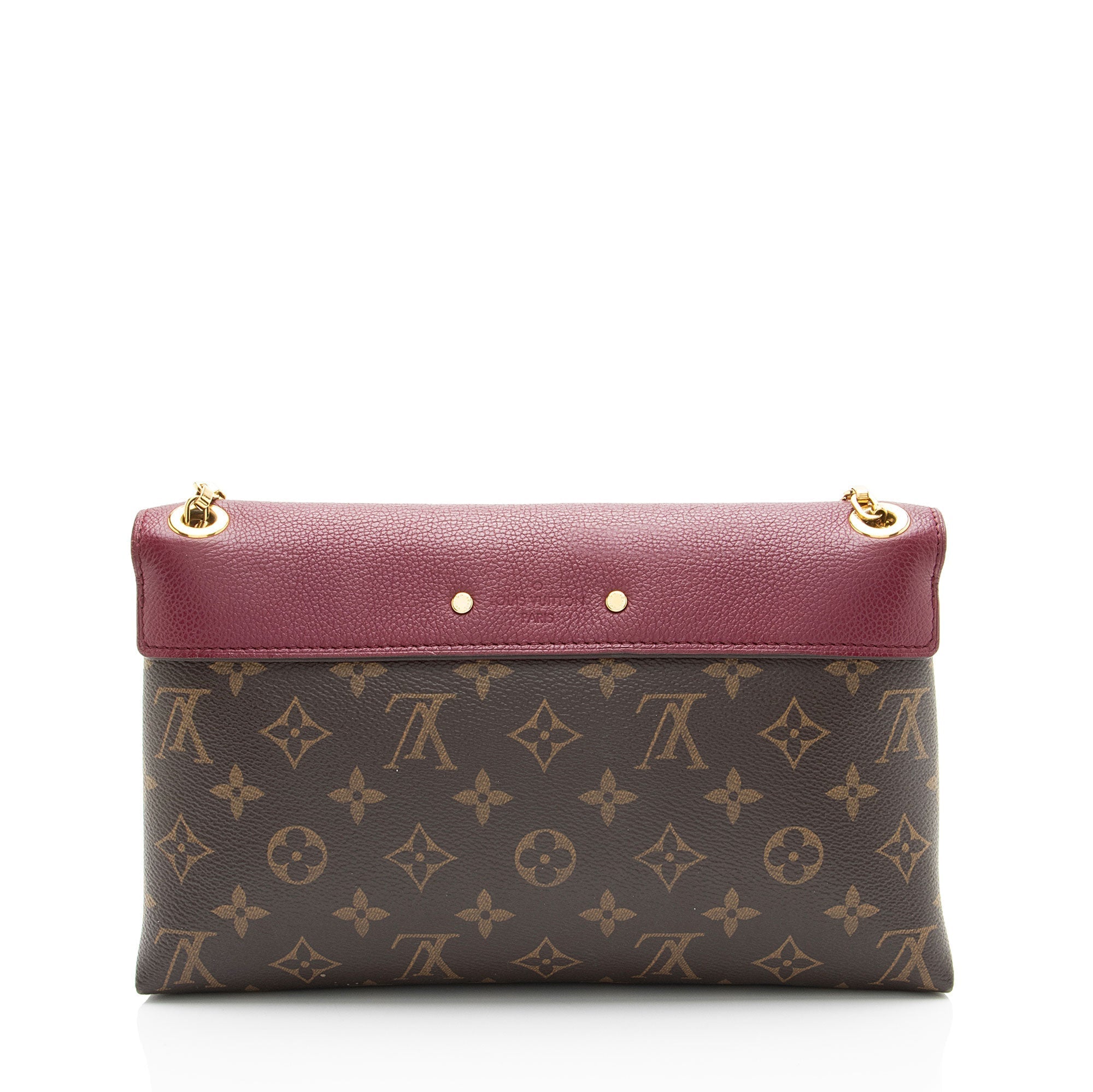 Louis Vuitton Monogram Canvas Pallas Chain Shoulder Bag