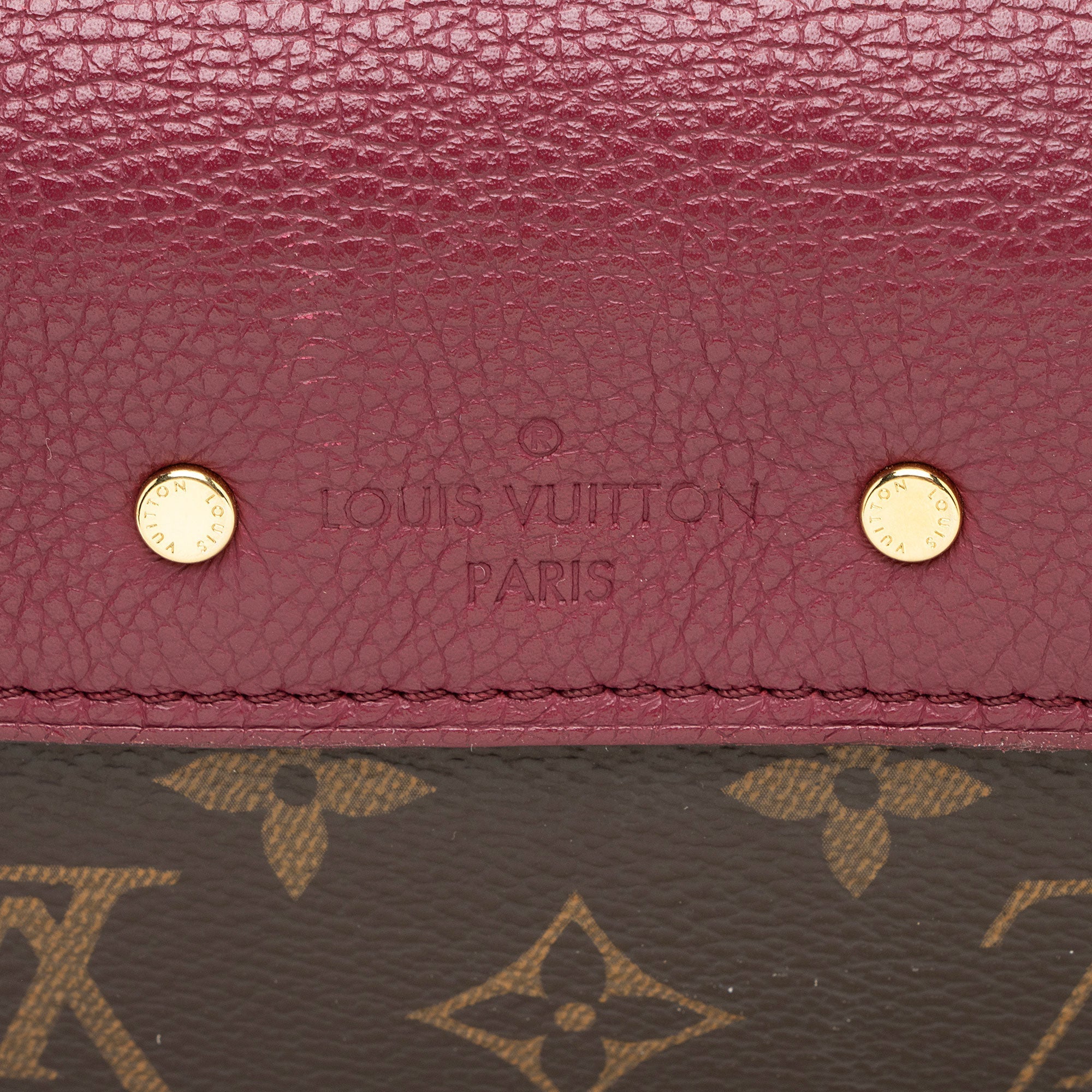 Louis Vuitton Monogram Canvas Pallas Chain Shoulder Bag