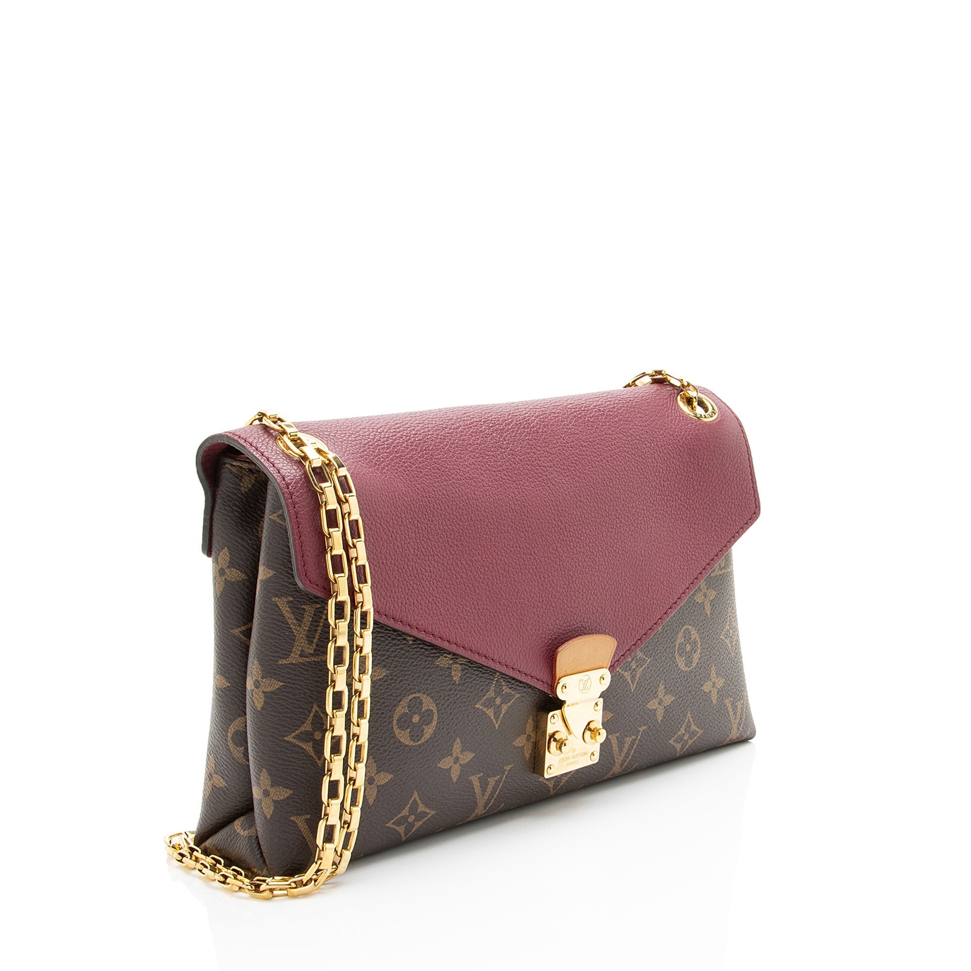 Louis Vuitton Monogram Canvas Pallas Chain Shoulder Bag