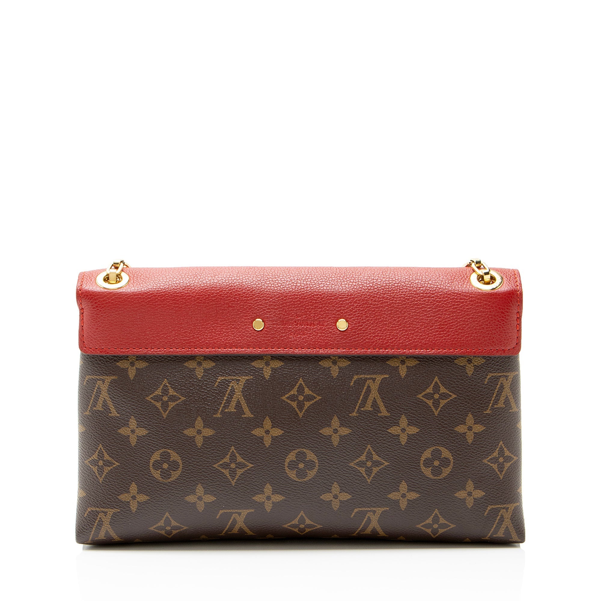 Louis Vuitton Monogram Canvas Pallas Chain Shoulder Bag