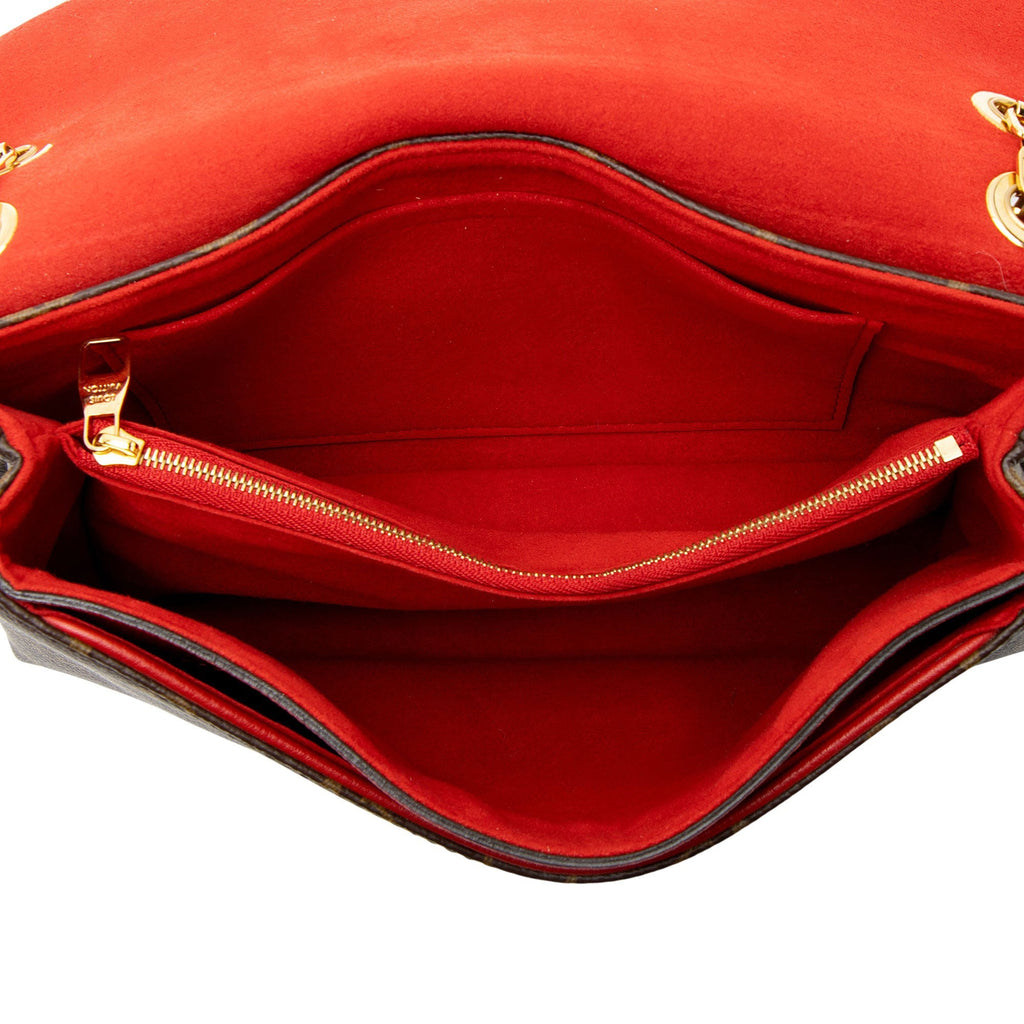 Louis Vuitton Monogram Canvas Pallas Chain Shoulder Bag