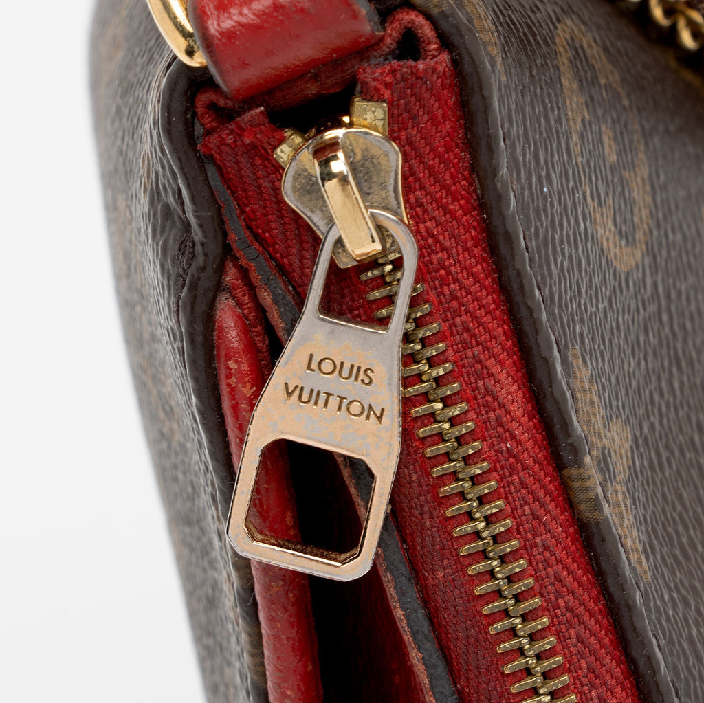 Louis Vuitton Monogram Canvas Pallas Clutch - FINAL SALE (SHF-OgqvvG)