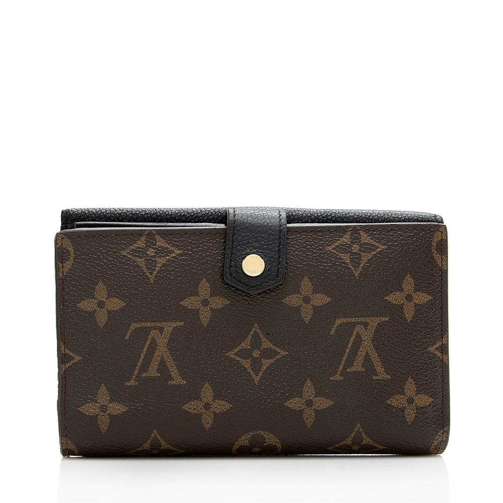 Louis Vuitton Monogram Canvas Pallas Compact Wallet (SHF-20833)