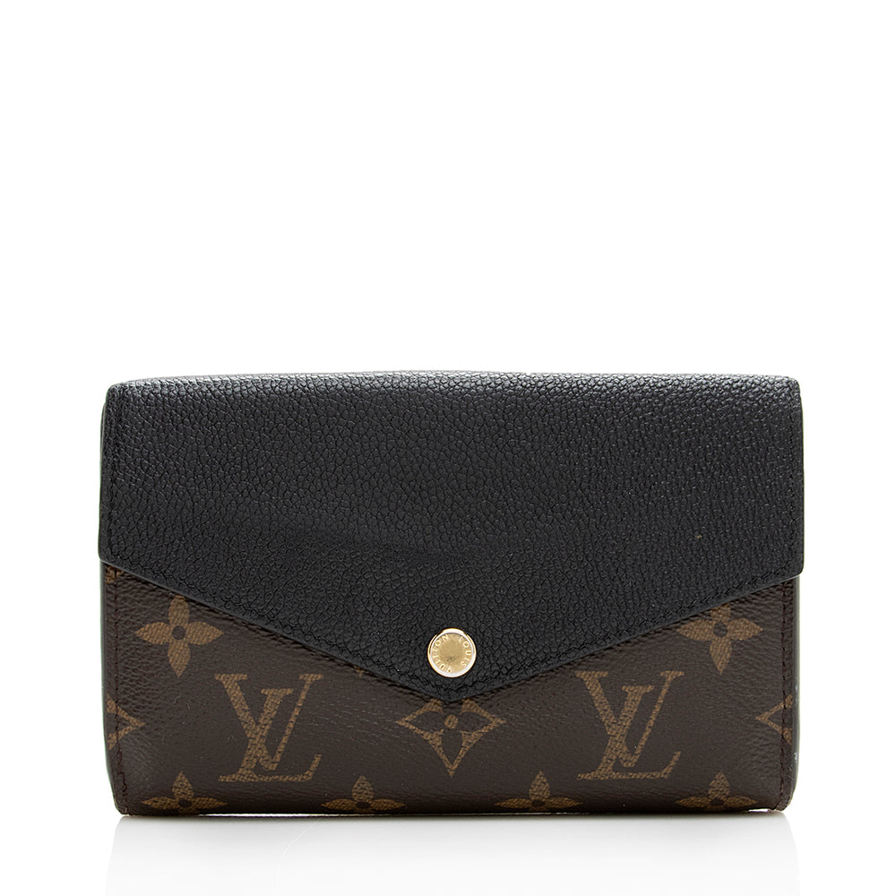 Louis Vuitton Monogram Canvas Pallas Compact Wallet (SHF-20833)