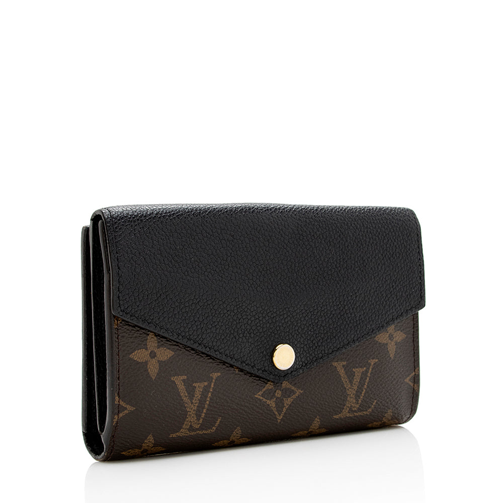 Louis Vuitton Monogram Canvas Pallas Compact Wallet (SHF-20833)