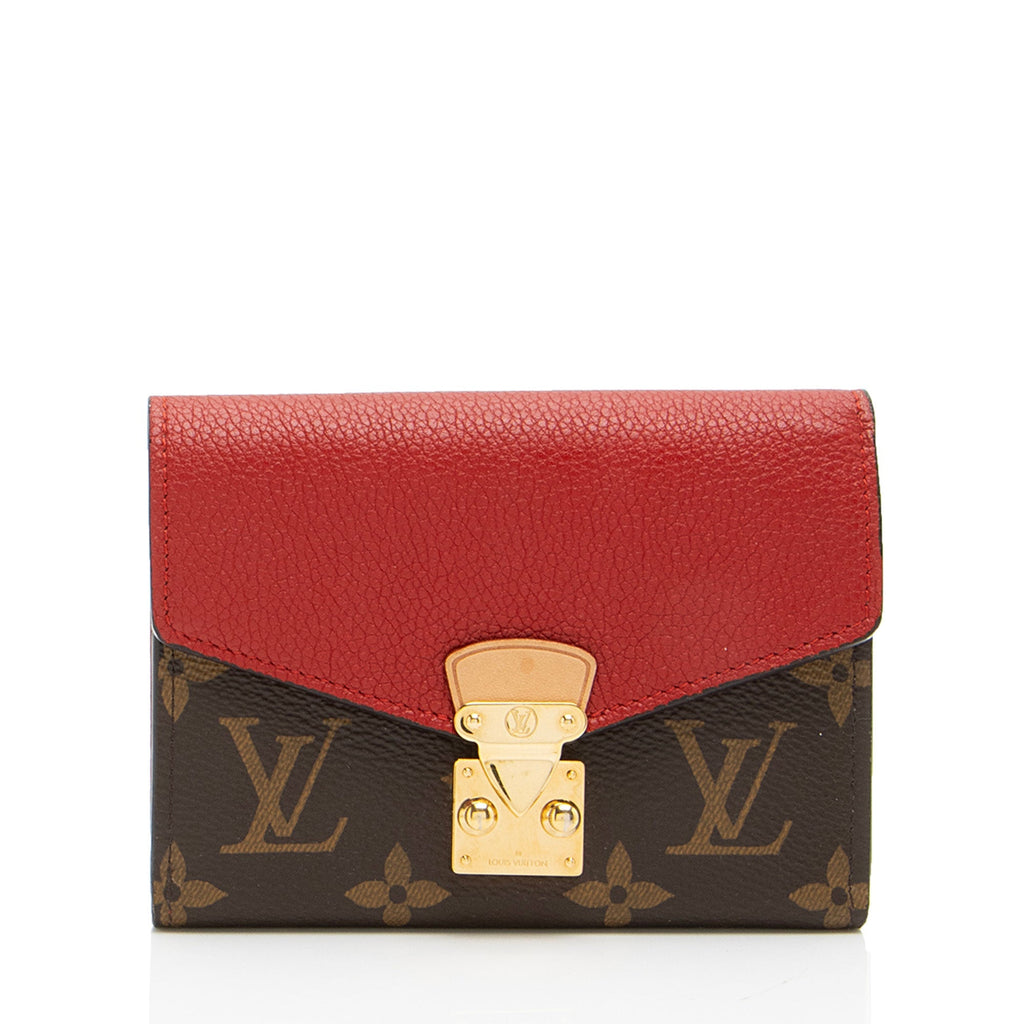 Louis Vuitton Monogram Canvas Pallas NM Compact Wallet (SHF-uerZVD)