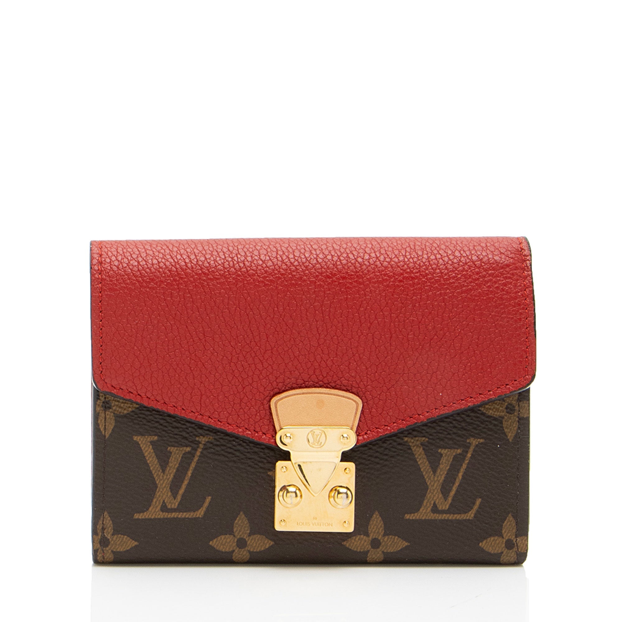 Louis Vuitton Monogram Canvas Pallas NM Compact Wallet (SHF-uerZVD)
