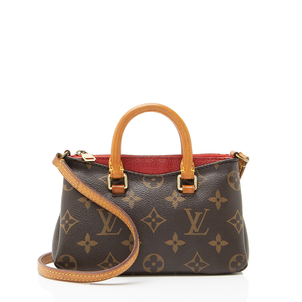 Louis Vuitton Monogram Canvas Pallas Nano Satchel
