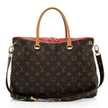 Louis Vuitton Monogram Canvas Pallas Satchel - FINAL SALE (SHF-19061)