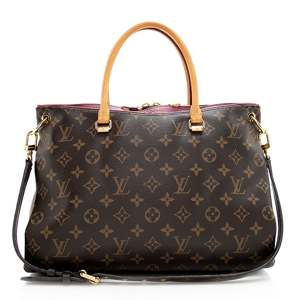 Louis Vuitton Monogram Canvas Pallas Satchel (SHF-18814)