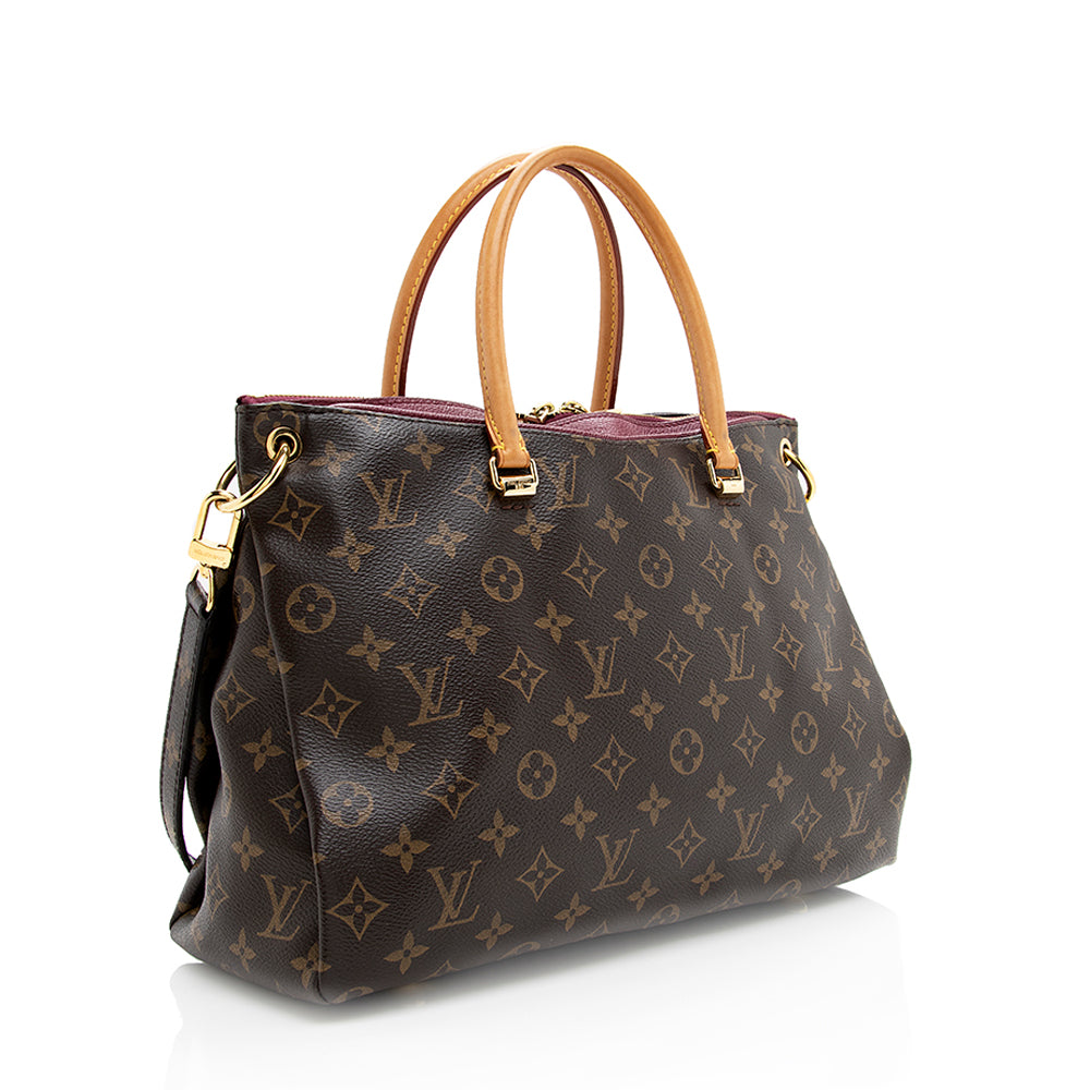 Louis Vuitton Monogram Canvas Pallas Satchel (SHF-18814)
