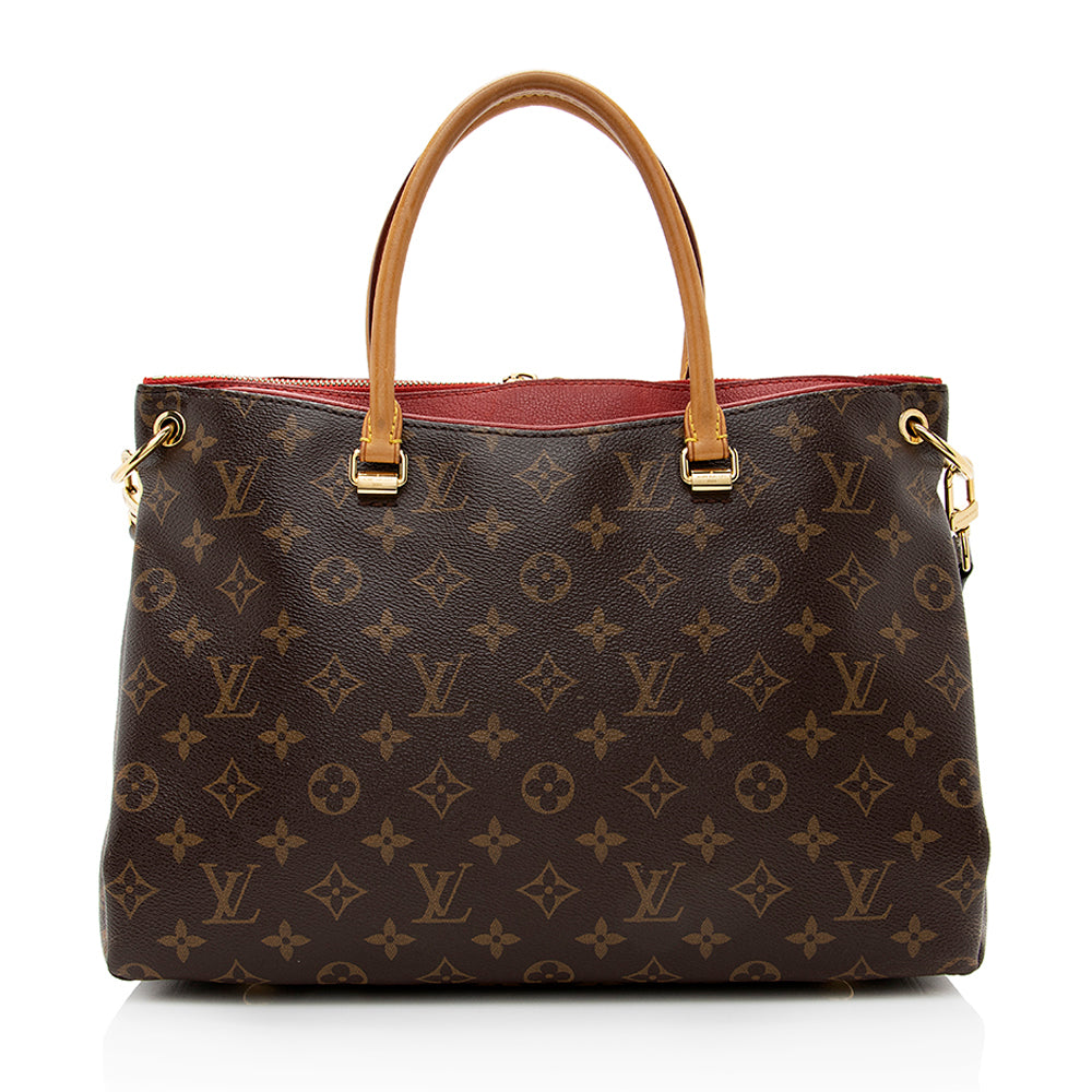 Louis Vuitton Monogram Canvas Pallas Satchel (SHF-19669)