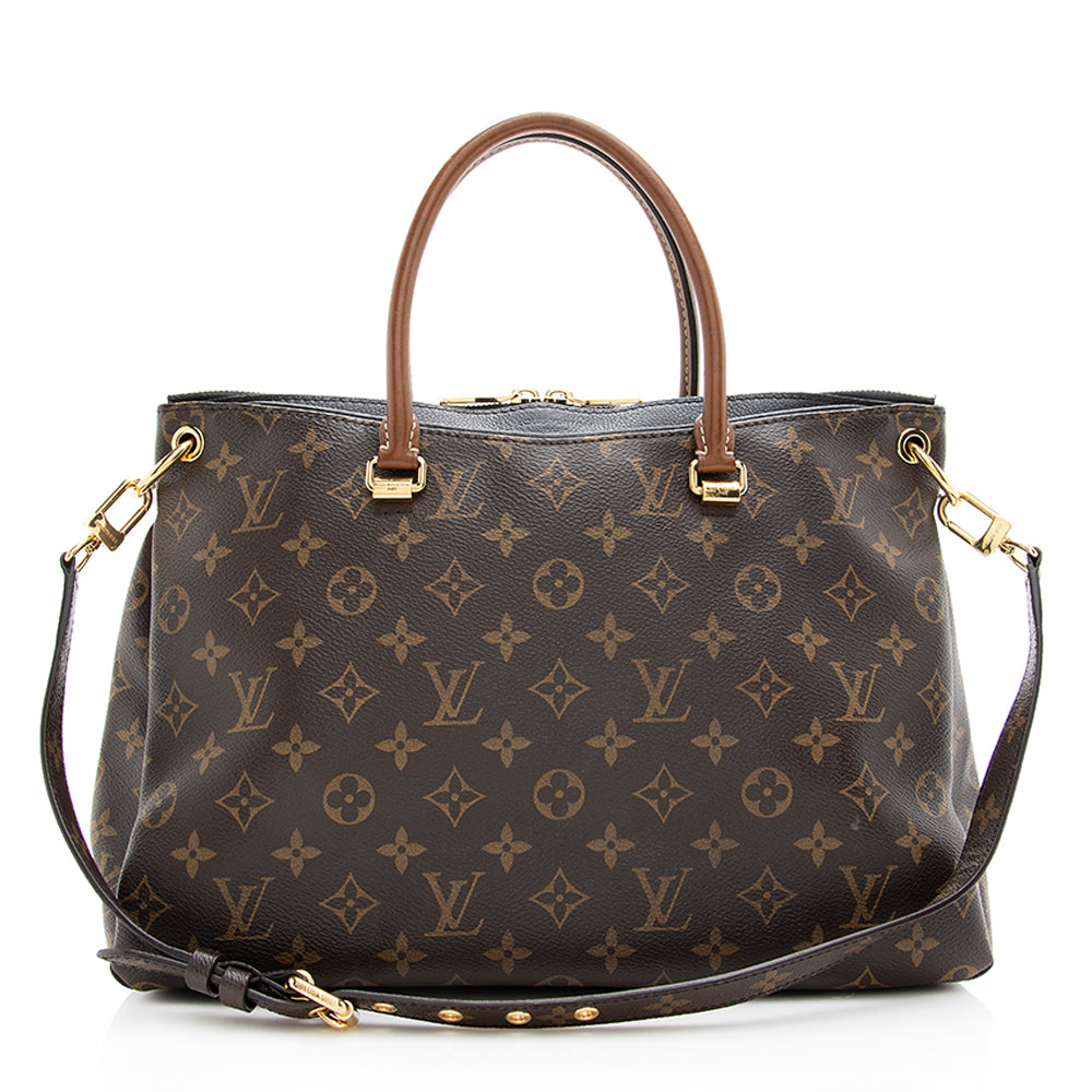 Louis Vuitton Monogram Canvas Pallas Satchel (SHF-19653)