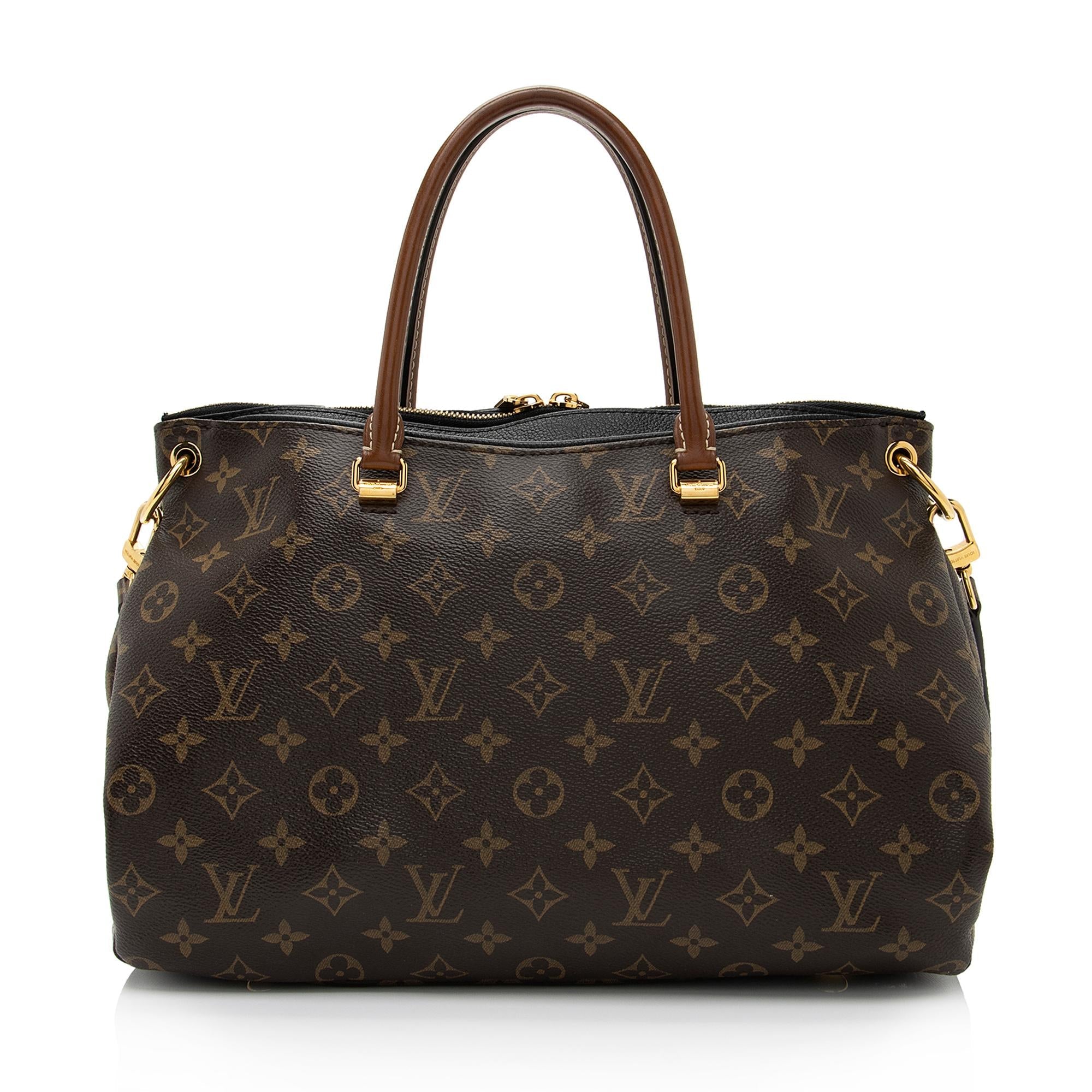 Louis Vuitton Monogram Canvas Pallas Satchel (SHF-96JW7w)