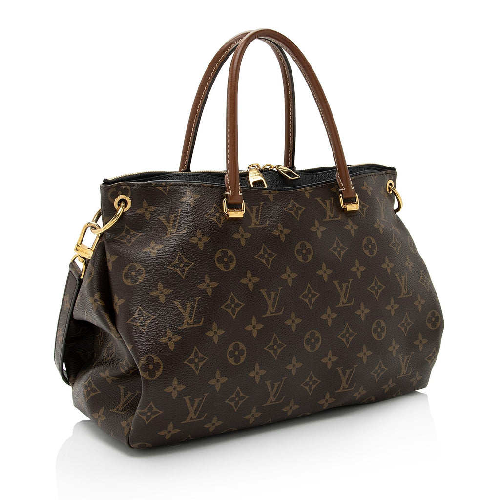 Louis Vuitton Monogram Canvas Pallas Satchel (SHF-96JW7w)