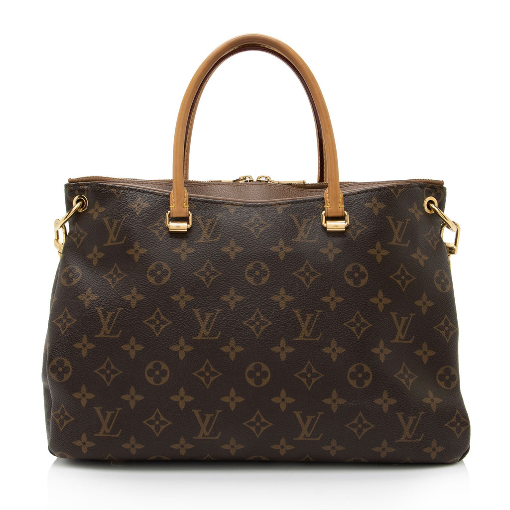 Louis Vuitton Monogram Canvas Pallas Satchel (SHF-fXzYBn)