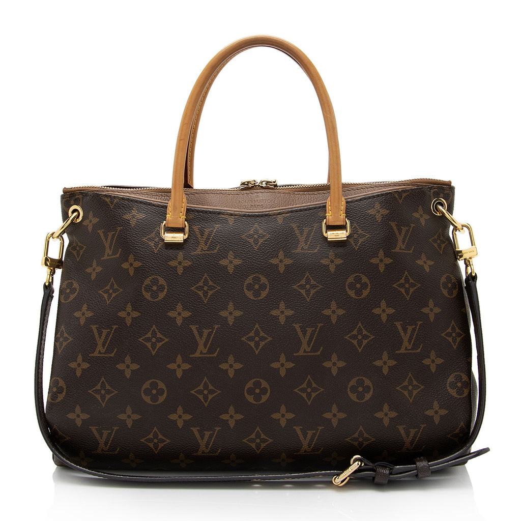 Louis Vuitton Monogram Canvas Pallas Satchel (SHF-fXzYBn)