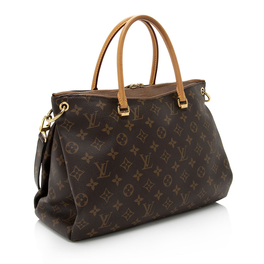 Louis Vuitton Monogram Canvas Pallas Satchel (SHF-fXzYBn)