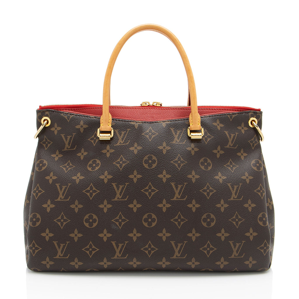 Louis Vuitton Monogram Canvas Pallas Satchel (SHF-0Uaq62)