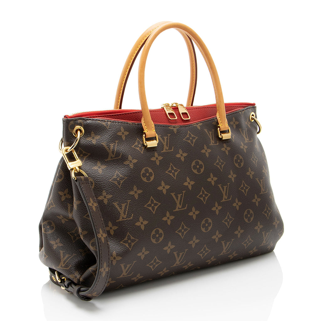 Louis Vuitton Monogram Canvas Pallas Satchel (SHF-0Uaq62)