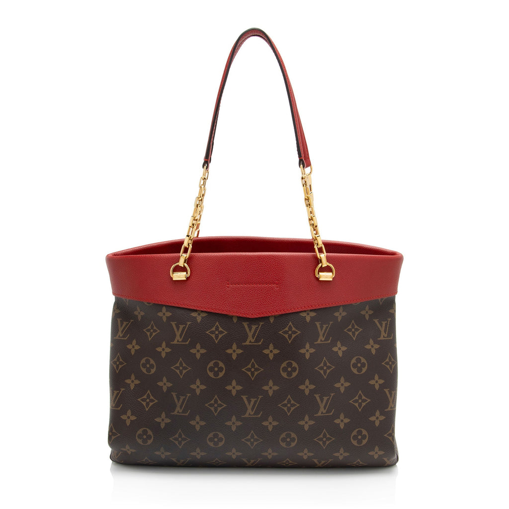 Louis Vuitton Monogram Canvas Pallas Shopper Tote (SHF-nvvYb0)