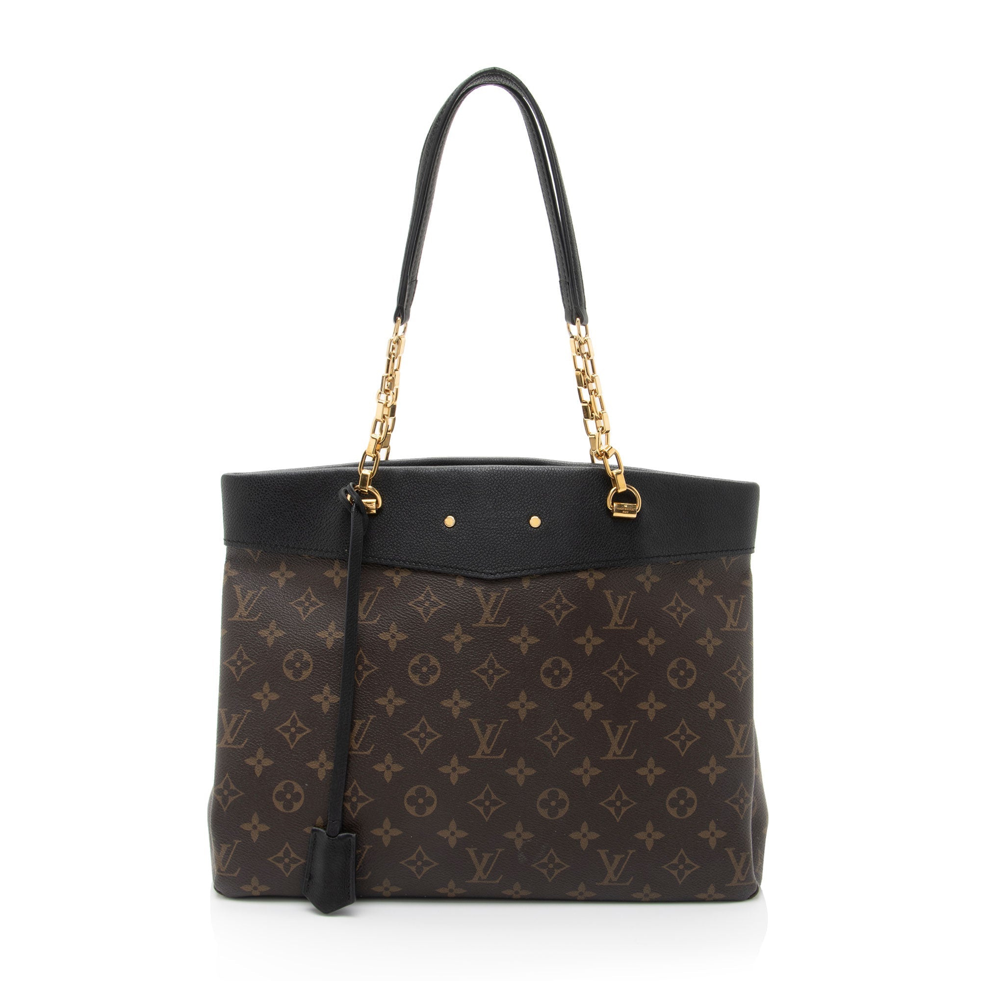 Louis Vuitton Monogram Canvas Pallas Shopper Tote (SHF-f5mjHC)