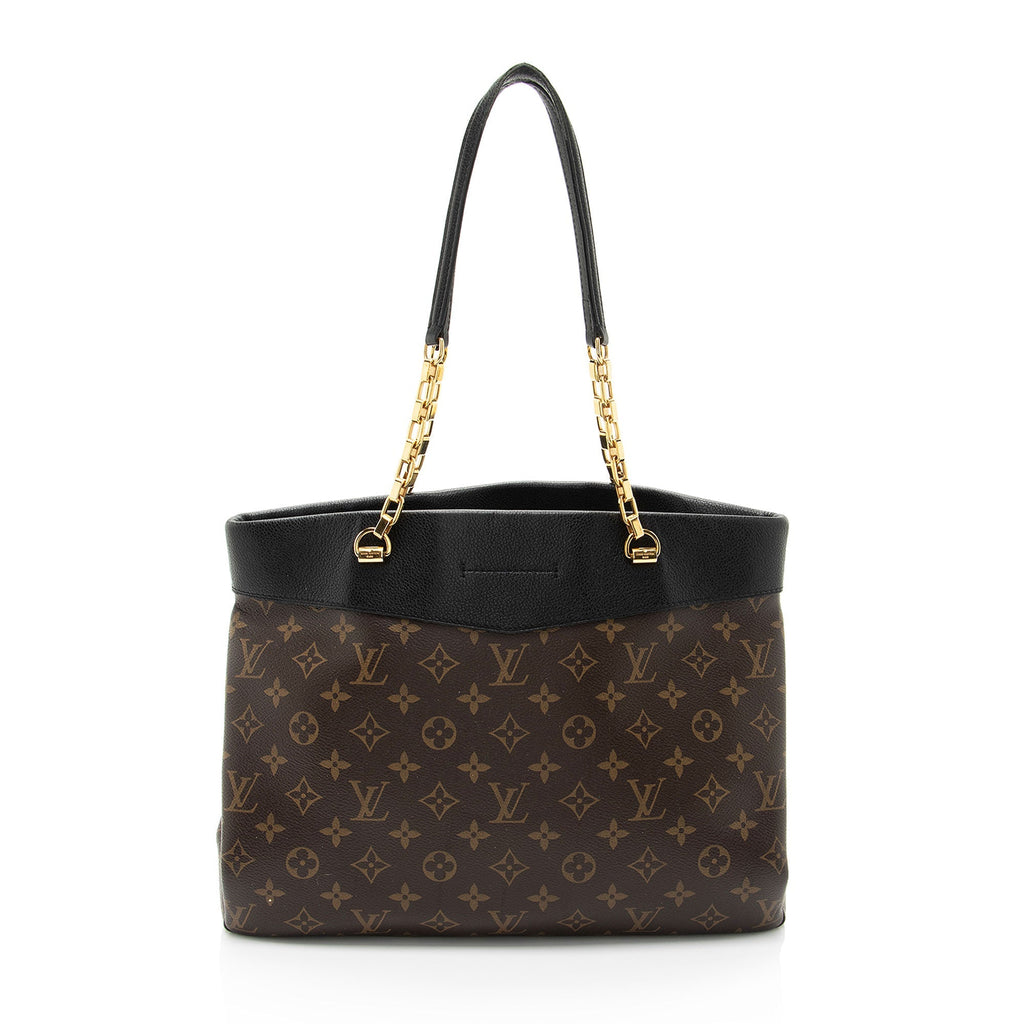 Louis Vuitton Monogram Canvas Pallas Shopper Tote (SHF-2KVLoO)