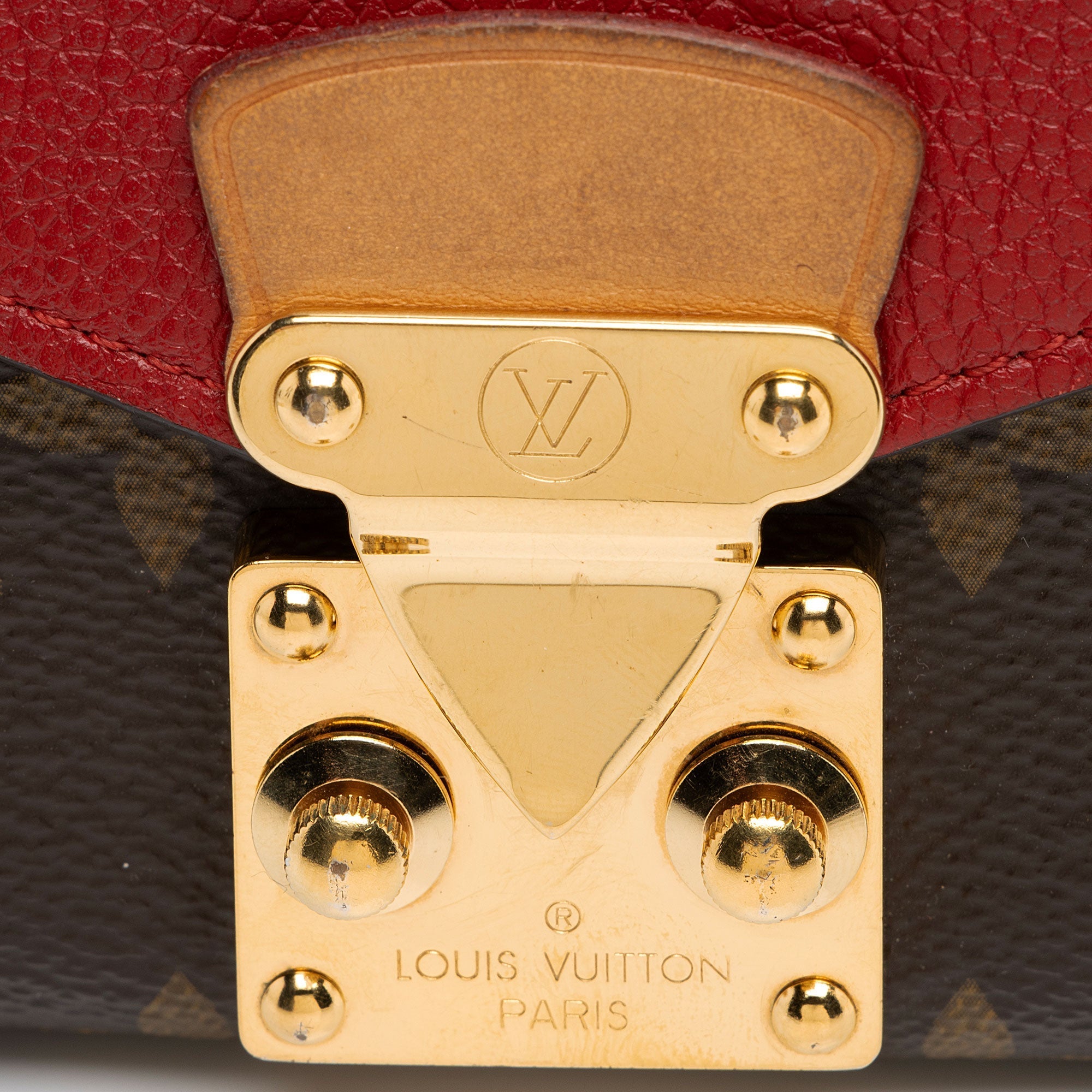 Louis Vuitton Monogram Canvas Pallas Wallet (SHF-1xCfL6)