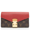 Louis Vuitton Monogram Canvas Pallas Wallet (SHF-1xCfL6)