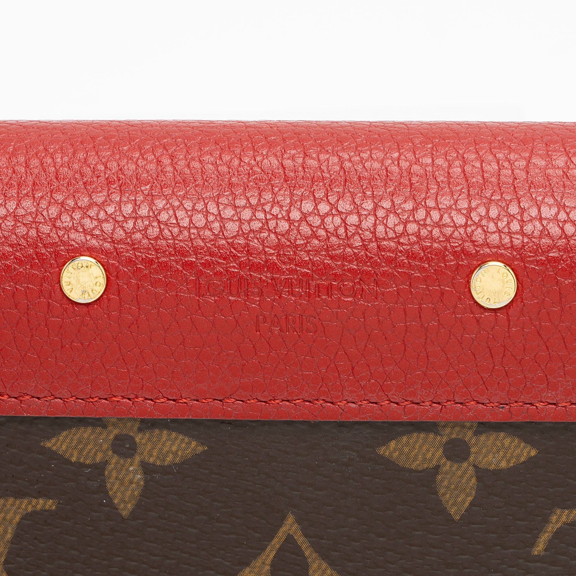Louis Vuitton Monogram Canvas Pallas Wallet (SHF-1xCfL6)