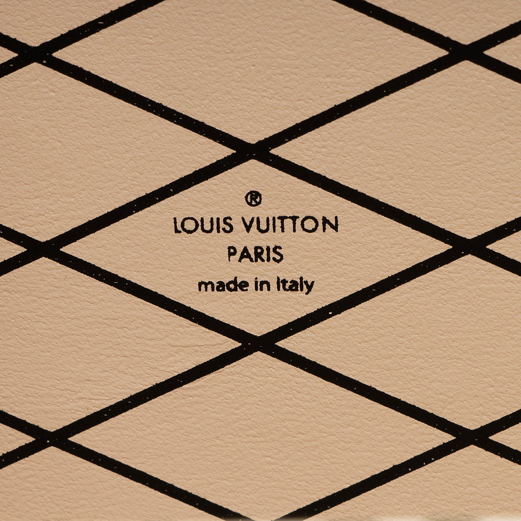 Louis Vuitton Monogram Canvas Palm Petite Malle Bag