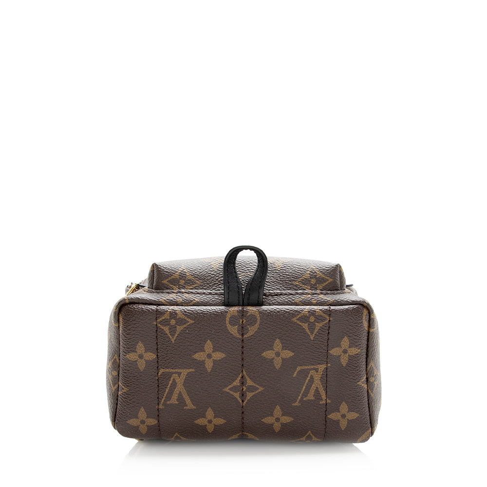 Louis Vuitton Monogram Canvas Palm Springs Mini Backpack (SHF-20573)