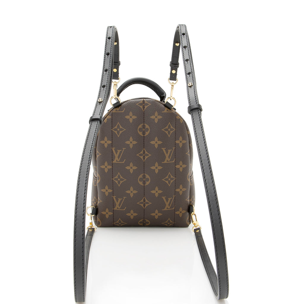 Louis Vuitton Monogram Canvas Palm Springs Mini Backpack (SHF-22308)