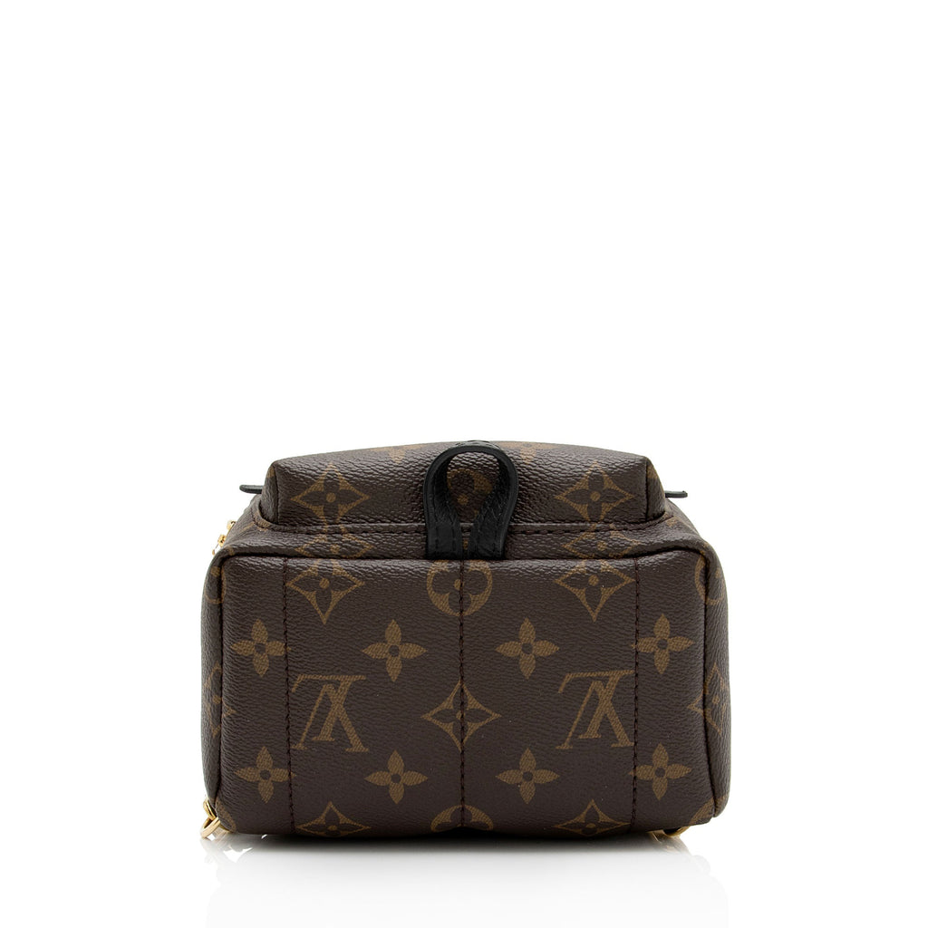 Louis Vuitton Monogram Canvas Palm Springs Mini Backpack (SHF-dPbIO8)