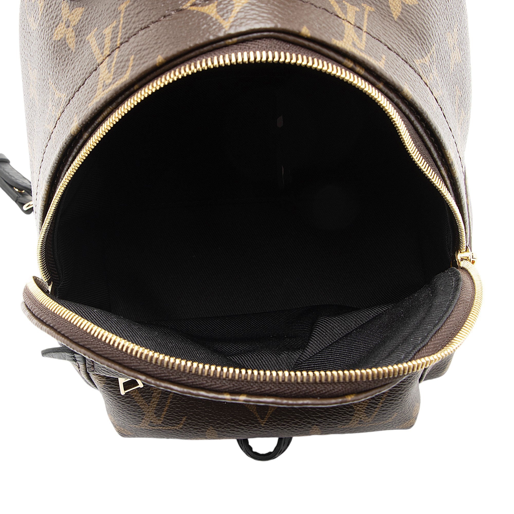 Louis Vuitton Monogram Canvas Palm Springs Mini Backpack (SHF-2LZZkU)