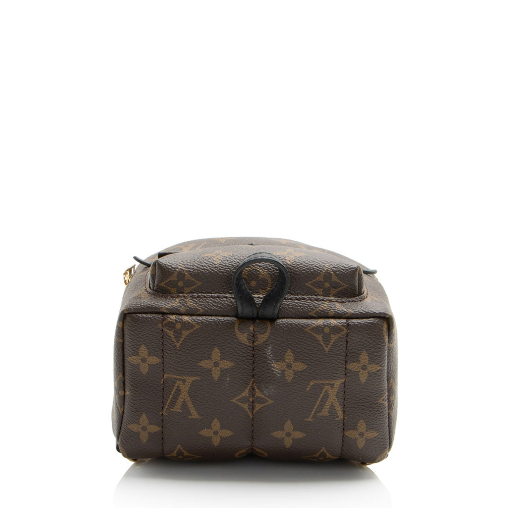 Louis Vuitton Monogram Canvas Palm Springs Mini Backpack (SHF-RduilD)