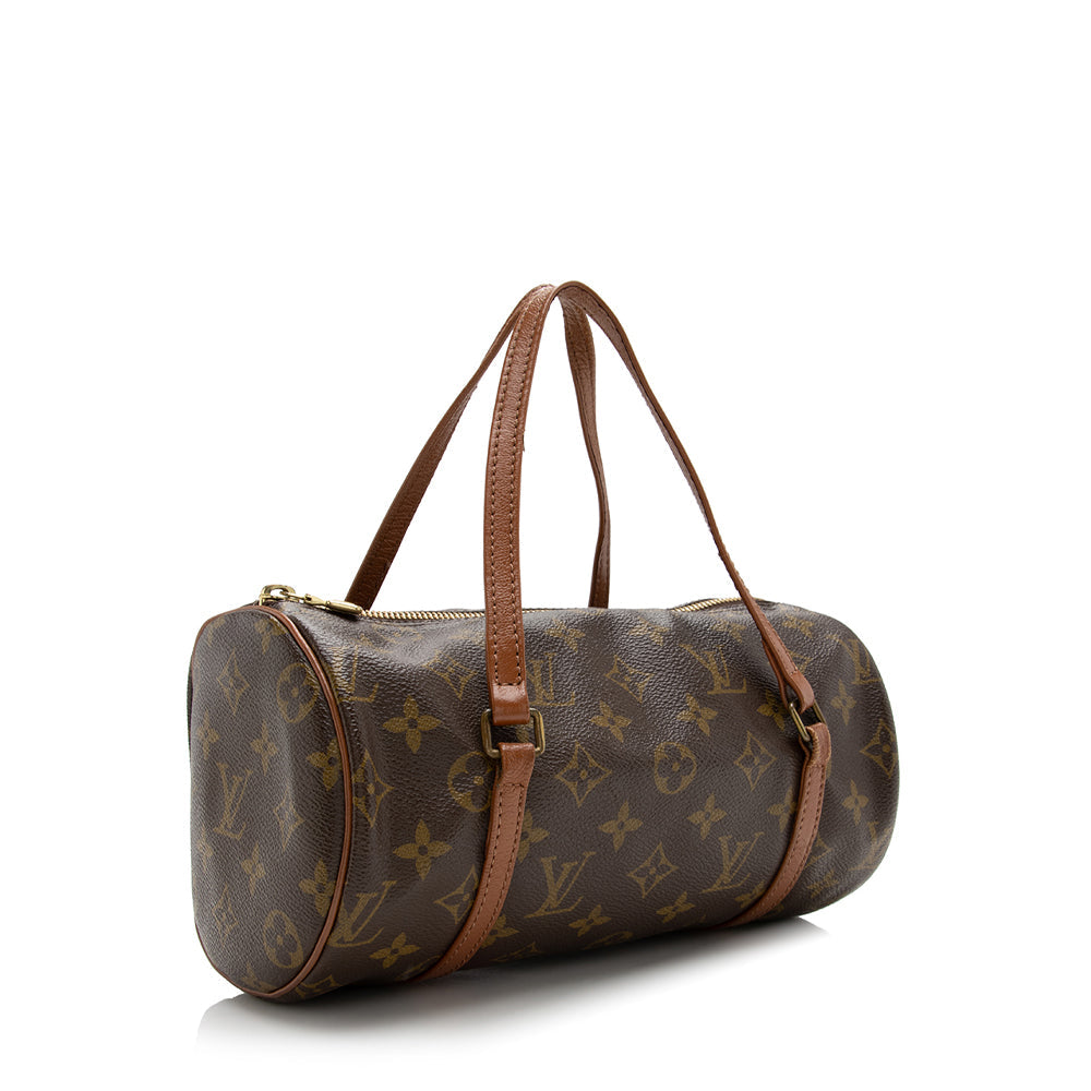 Louis Vuitton  Monogram Canvas Papillon 26 Satchel (SHF-17452)