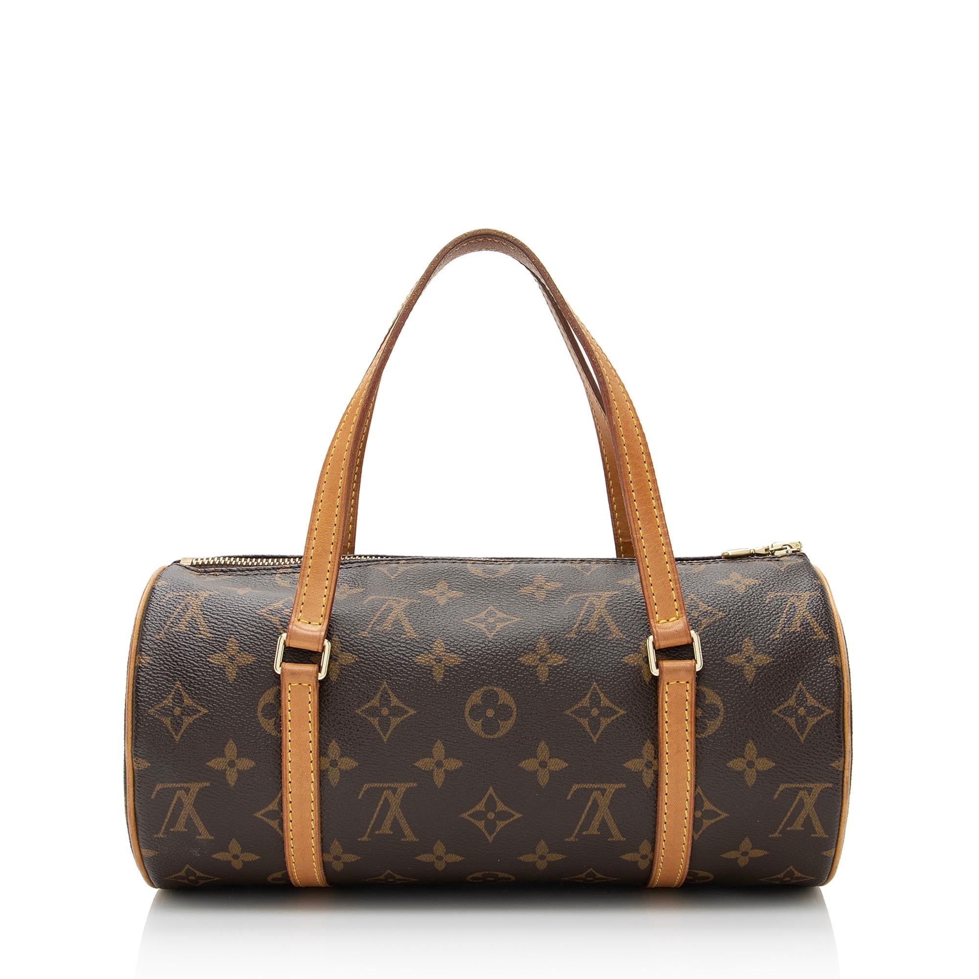 Louis Vuitton Monogram Canvas Papillon 26 Satchel (SHF-22836)