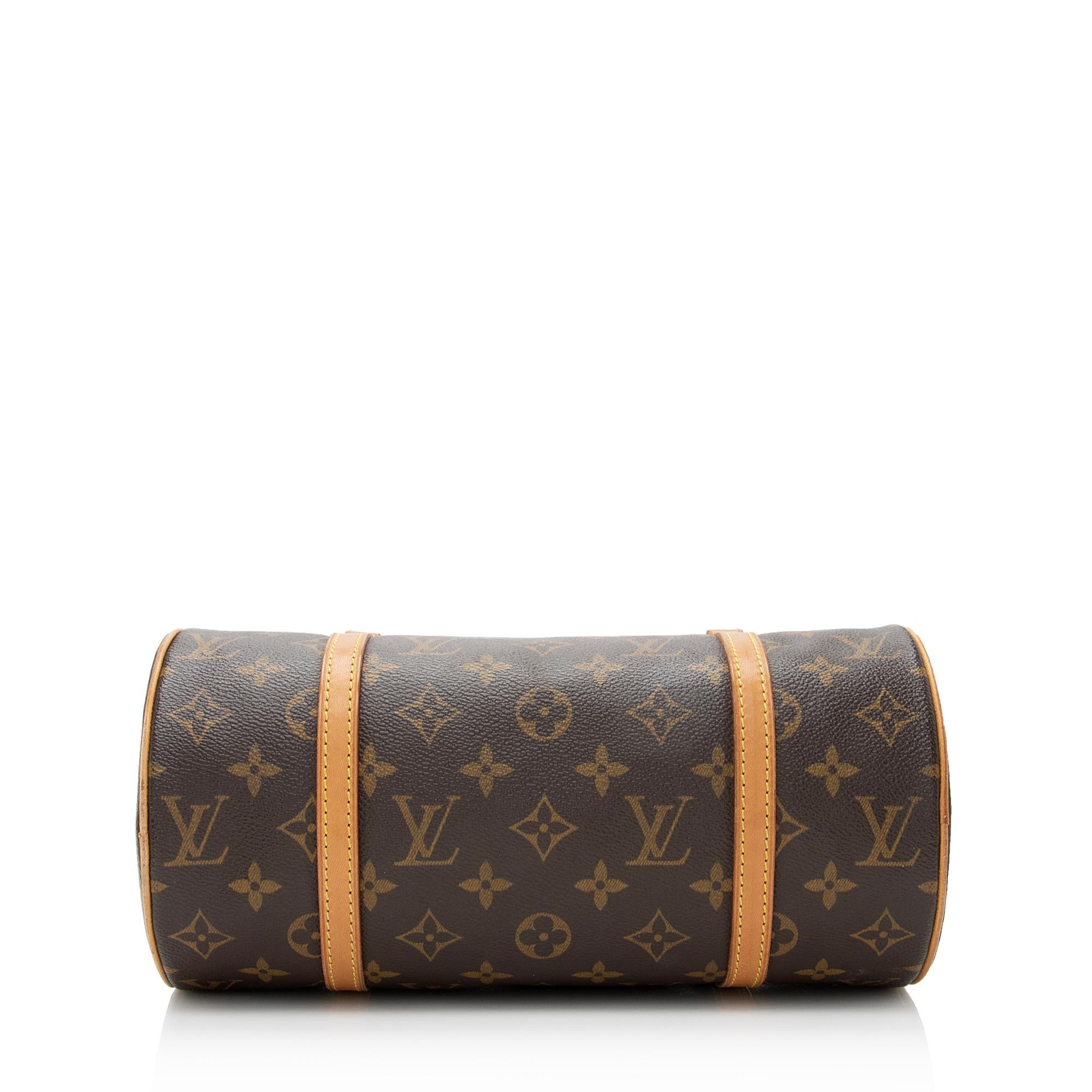 Louis Vuitton Monogram Canvas Papillon 26 Satchel (SHF-22836)