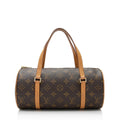 Louis Vuitton Monogram Canvas Papillon 26 Satchel (SHF-22836)