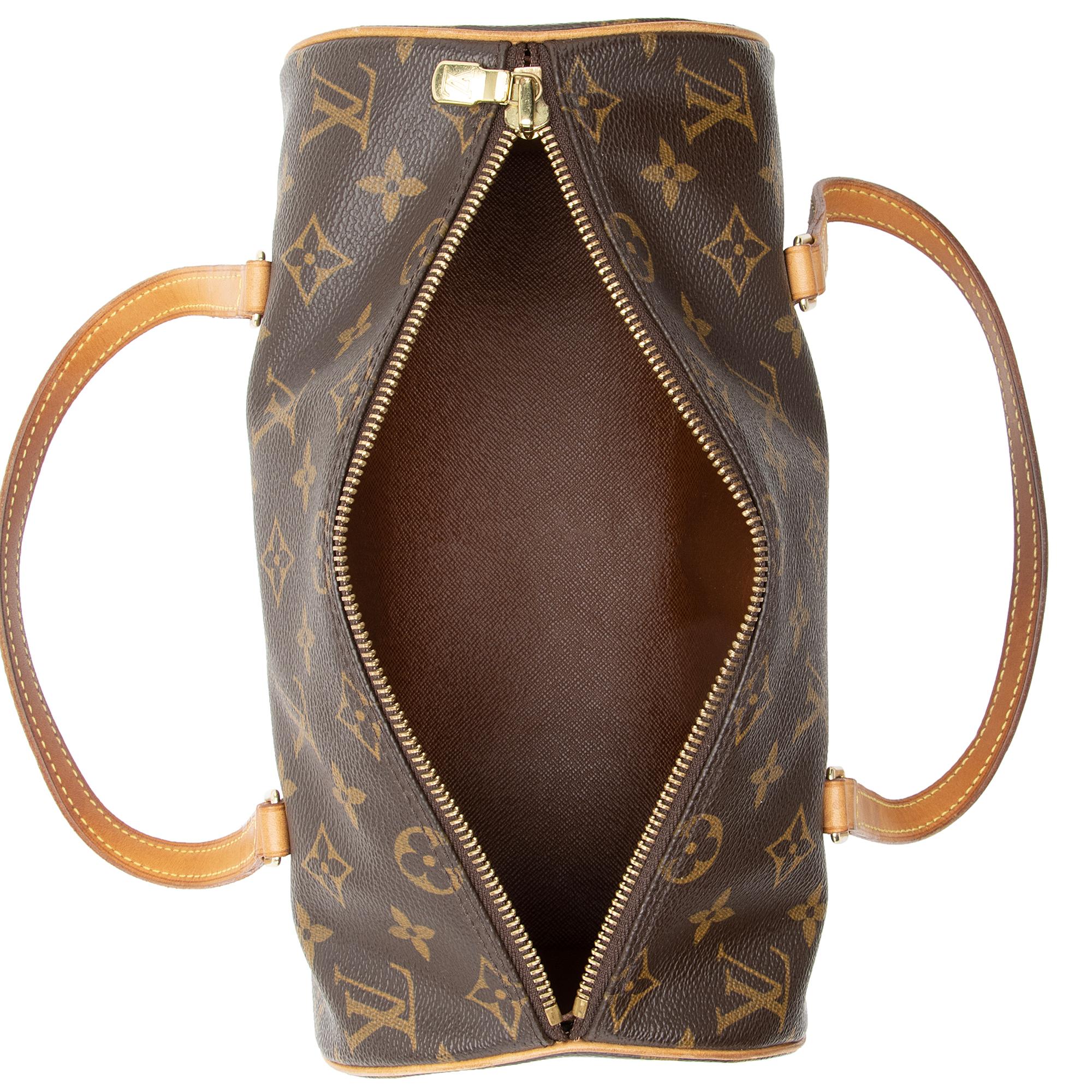 Louis Vuitton Monogram Canvas Papillon 26 Satchel (SHF-22836)