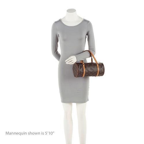Louis Vuitton Monogram Canvas Papillon 26 Satchel (SHF-22836)