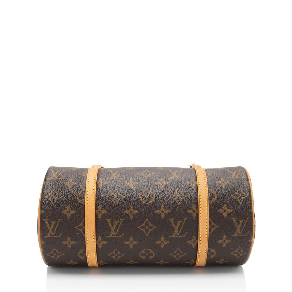 Louis Vuitton Monogram Canvas Papillon 26 Satchel (SHF-KIAxQE)