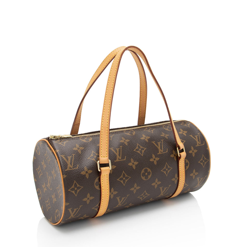 Louis Vuitton Monogram Canvas Papillon 26 Satchel (SHF-KIAxQE)