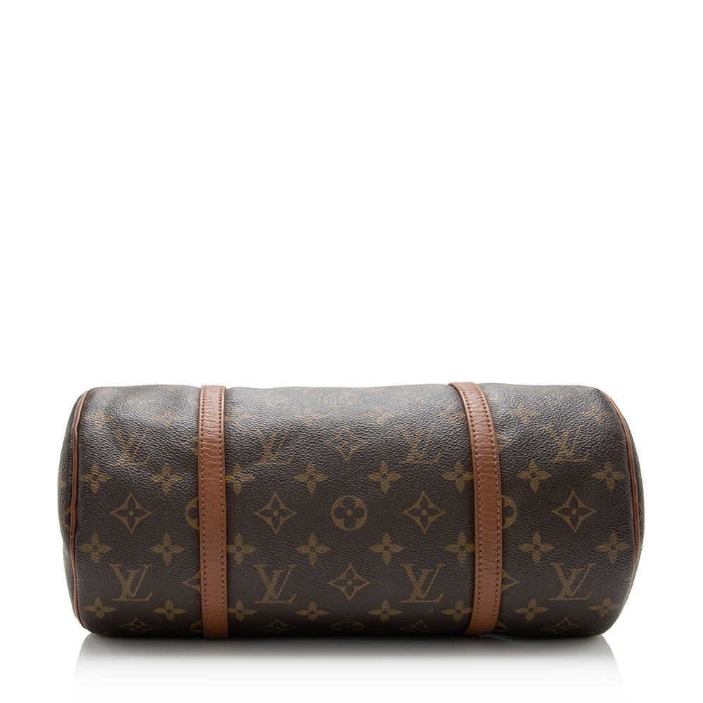 Louis Vuitton  Monogram Canvas Papillon 30 Satchel (SHF-14717)