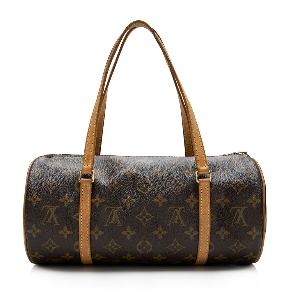 Louis Vuitton Monogram Canvas Papillon 30 Satchel - FINAL SALE (SHF-17451)