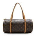 Louis Vuitton Monogram Canvas Papillon 30 Satchel - FINAL SALE (SHF-17451)