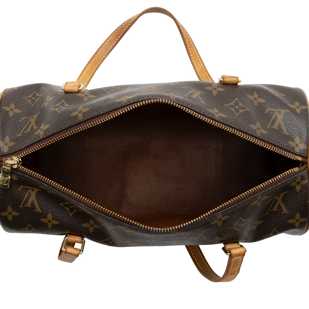 Louis Vuitton Monogram Canvas Papillon 30 Satchel - FINAL SALE (SHF-17451)