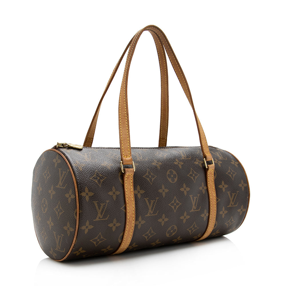 Louis Vuitton Monogram Canvas Papillon 30 Satchel - FINAL SALE (SHF-17451)